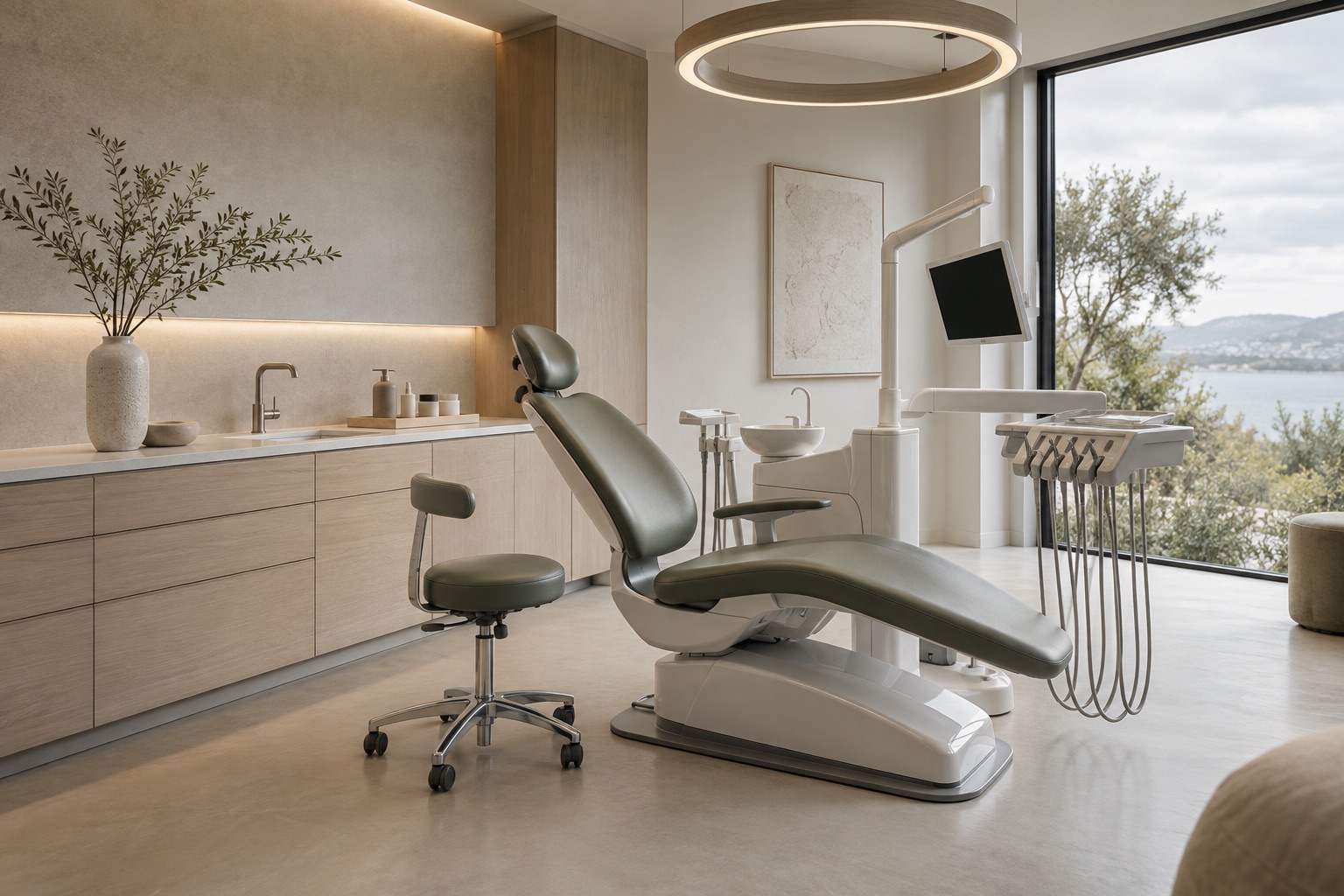 Светлый кабинет AUREN DENTAL с современным оборудованием